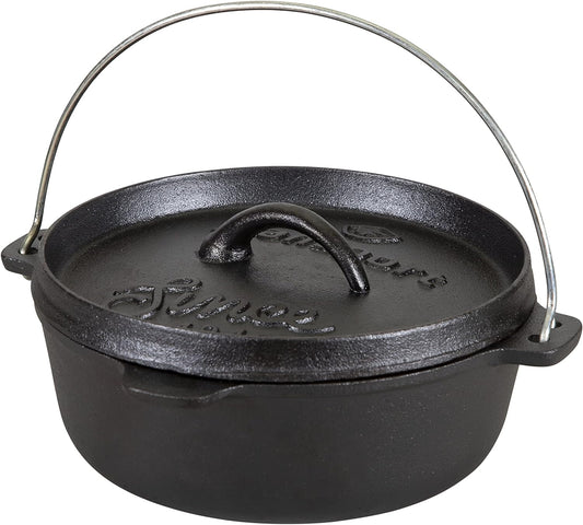 Stansport Pre-Seasoned Cast Iron Dutch Oven