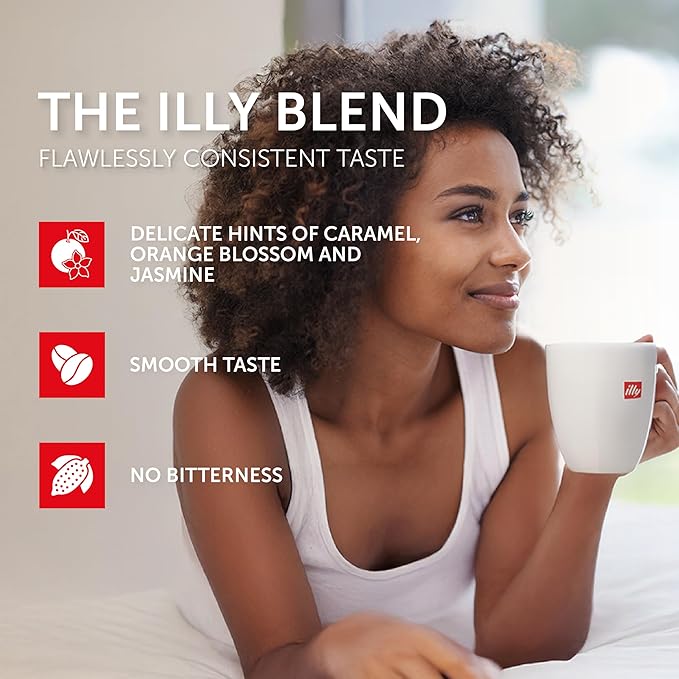 illy Aluminum Espresso Coffee Pods - Compatible with Nespresso Machines - Classico Medium Roast - Mild & Balanced, Single Serve Capsules - 10 Count (Pack of 20)