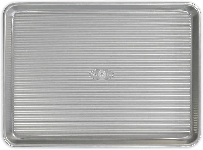 USA Pan Bakeware Nonstick Half Sheet Pan, Baking Sheet, Aluminized Steel