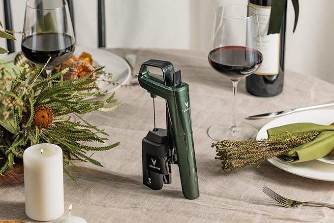 Coravin Timeless Six Plus Wine Preservation System - Limited Edition Forest Green