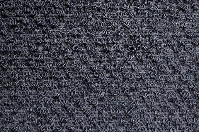 AMOUR INFINI Cotton Kitchen Dish Cloths Set of 8 – Highly Absorbent, Super Soft Premium Terry Cleaning Cloth (12"x12" Inch) Premium Dishcloths for Washing Dishes (Dark Grey)