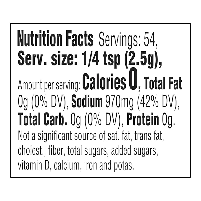 Amazon Fresh, Pink Himalayan Salt Grinder, 4.77 Oz (Pack of 5)