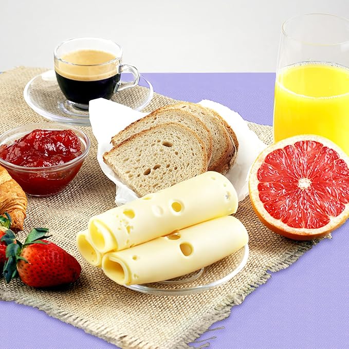 homing Rectangle Vinyl Tablecloth, Waterproof Spillproof Plastic Flannel Backed Table Cloth, Wipe Clean Table Cover for Dining, Buffet Parties and Camping (Lavender, 60" x 120")