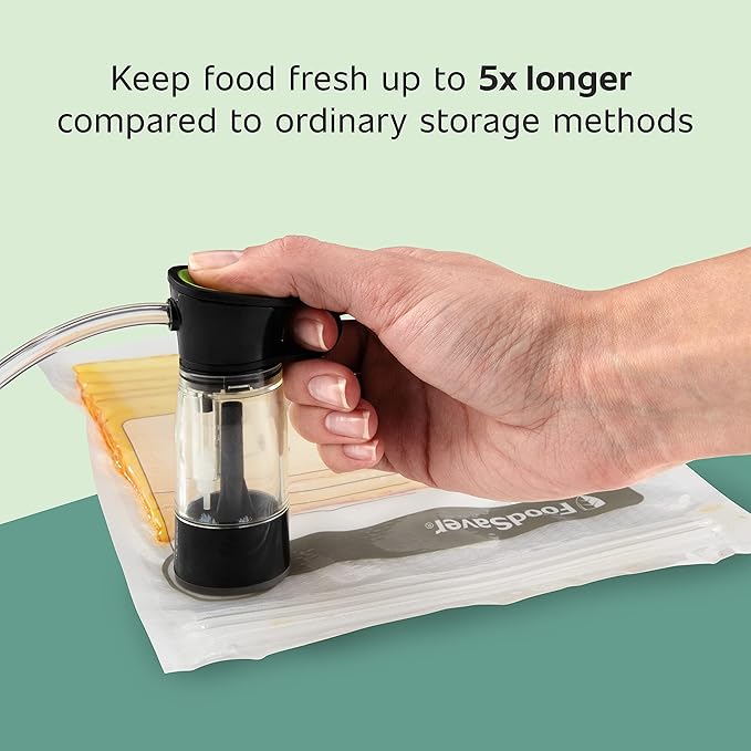 FoodSaver 1-Quart BPA-Free Multilayer Construction Vacuum Zipper Bags