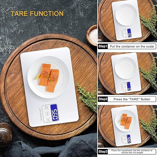 MEGAWISE Food Kitchen Scale (White)