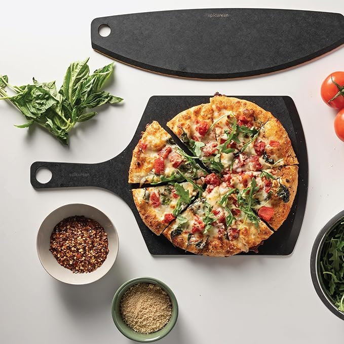 Epicurean Pizza Peel, 17-Inch by 10-Inch, Slate