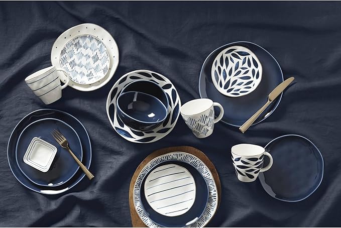 Lenox, Blue Bay Colors 4Pc All-Purpose Bowls, 4.15 LB