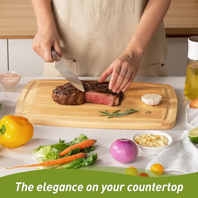 Bamboo Cutting Board Set Non Slip Feet Over Sink Acrylic Counter Lip Glass Plastic Smart Clear Countertop Marble Organizer Engraved Holder Flexible Round Black Stone Thin Bar White Commercial Metal