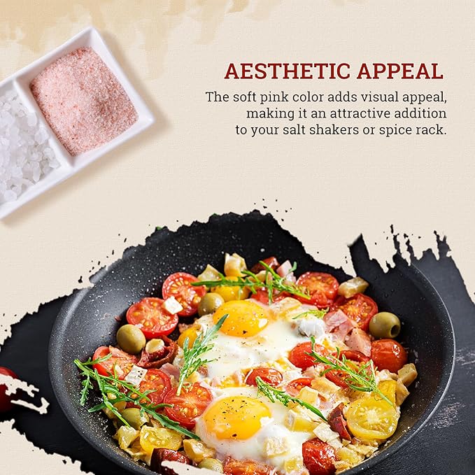 52USA Himalayan Pink Salt Fine, Fine Ground Table and Cooking Salt, 80oz (5 Pound), 100% Real, Pure, Unrefined Himalayan Pink Salt, 80+ Minerals and Electrolytes, Pink Himalayan Sea Salt, Kosher Salt