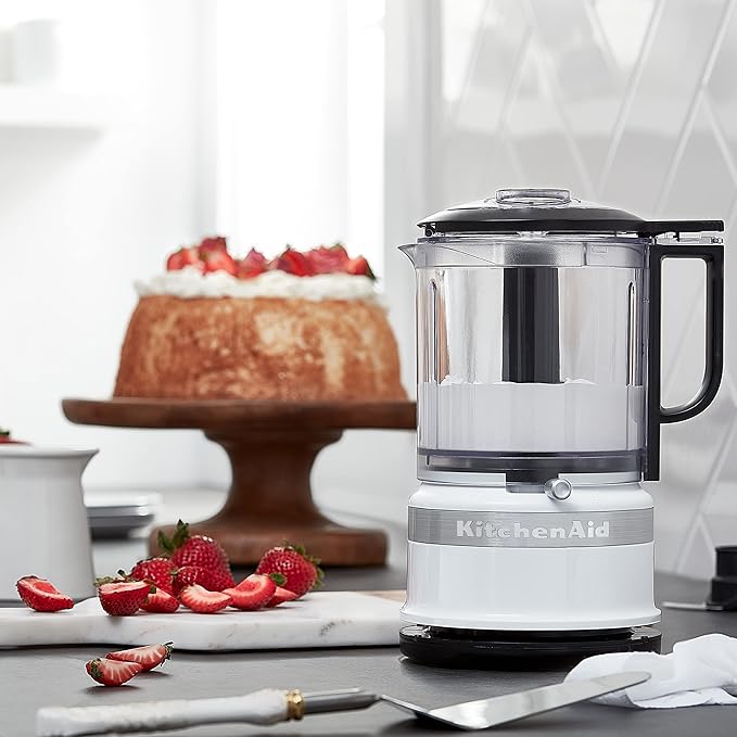 KitchenAid 5 Cup Food Chopper KFC0516WH, White