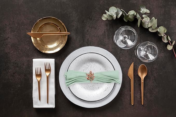 ANA Cloth Napkins Set of 12 (17.5x17.5) inch 100% Cotton Dinner Napkin Washable Hotel Quality Reusable Kitchen & Table Linen for Fall Thanksgiving Family Dinners Weddings & Everyday Use - Teal