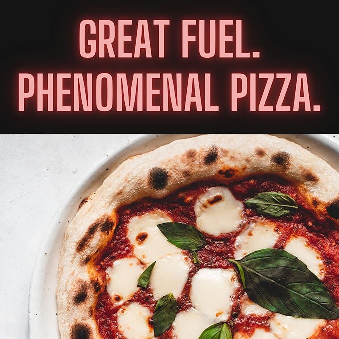 OOFT Pizza Oven Wood - 100% Kiln Dried Oak Cooking Wood - Perfect for Ooni, Gozney, Solo Stove & Other Brands - 12-14lb Box - High Heat & Slow Burn - Great for Grilling, Smoking, BBQ Wood (6 Inch)