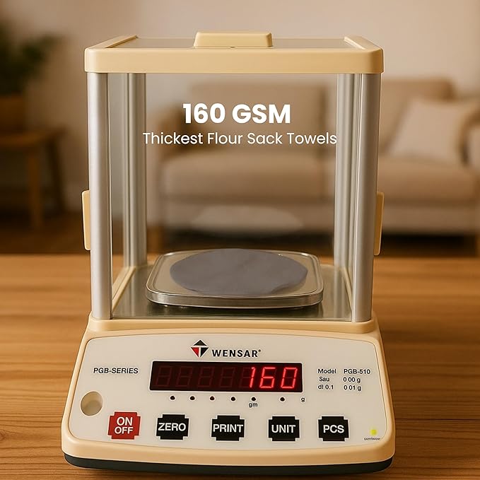 Flour Sack Towels 100% Cotton Dish Towel Reusable Baking Cloth for Bread Dough, Baguettes, Ciabatta, Machine Washable, Kitchen Towels for Cleaning – Set of 6 (28"x28") - Charcoal