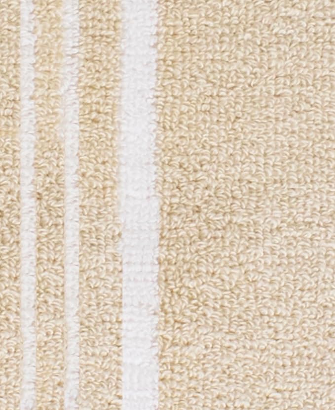 All-Clad Dual-Purpose Kitchen Towels: Highly Absorbent - 100% Cotton, 17"x30" Dish Towels for Cleaning & Drying Dishes & Glassware, 3-Pack, Almond