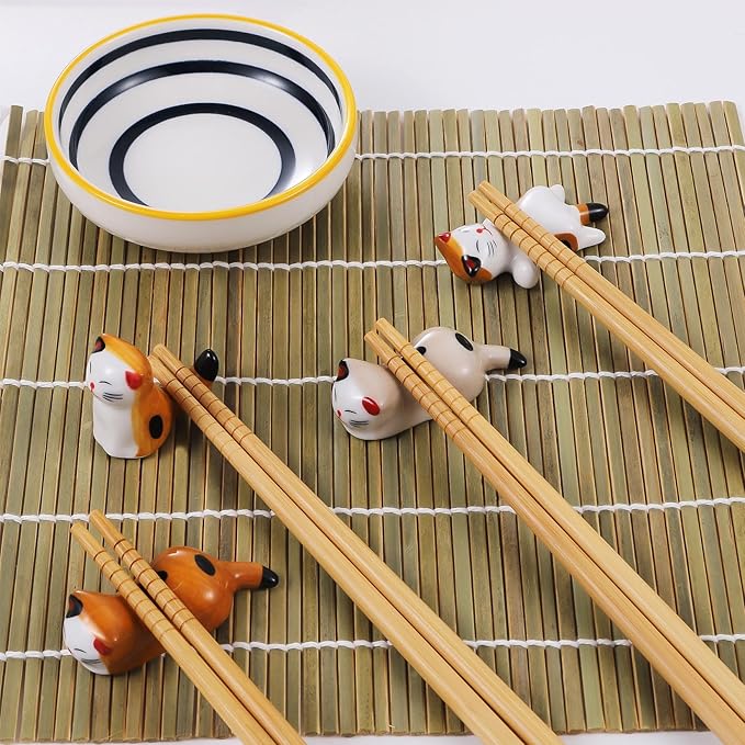 Havaro Sushi Making Kit, 21-Piece Sushi Roller Kit for Beginners & Pros with Knife, 2 Bamboo Rolling Mats, Bazooka and Dipping Plate, Chopsticks – Premium Sushi Gift Box