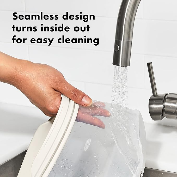 OXO Good Grips Silicone Reusable Bag – Slim Bag (30 oz) - Lagoon