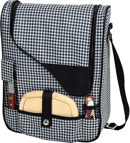 Picnic at Ascot Original Insulated Wine and Cheese Cooler Bag - Designed, Assembled & Quality Approved in the USA