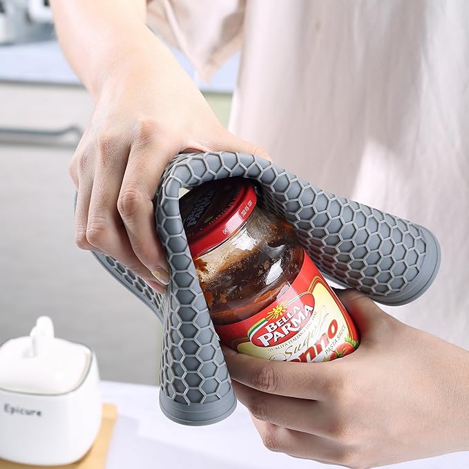 To encounter Silicone Microwave Mat - Round 12" x 12" - Set of 4 Heat Resistant Multifunctional Mat, Splatter Guard, Trivet, Hot Pad, Pot Holder