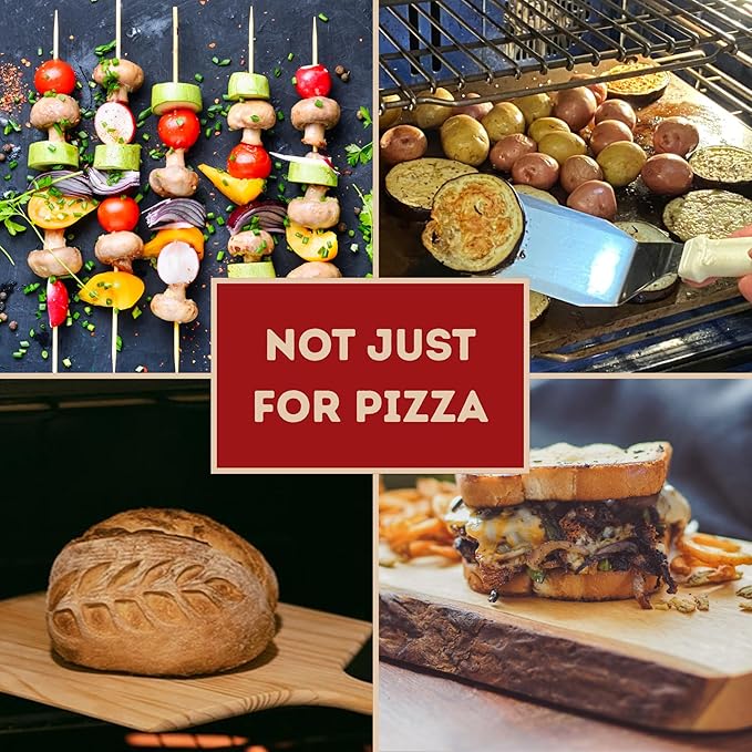 16" by 16" Pizza Steel (3/16" Standard Thickness) - Multipurpose Cooking Steel for Ovens & Grills - Made in the USA