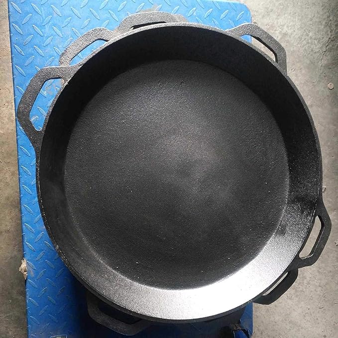LI-GELISI Oversized Cast Iron Skillet (25 inch)