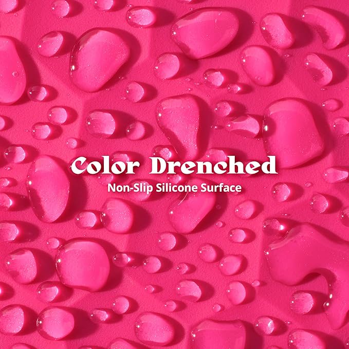 Greater Goods Colorful Designer Bathroom Scale: Non-Slip Silicone Cover, Hidden LED Display, Spot-On Precision, 400 lb Capacity