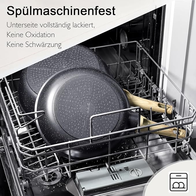 GIPP 22 Piece Ceramic Nonstick Pots and Pans Set- Cookware Non Stick Set, Non-toxic Healthy Kitchen Cooking Set w/Frying Pans Set, Dishwasher Safe, PFAS PTFE PFOA PFOS Free