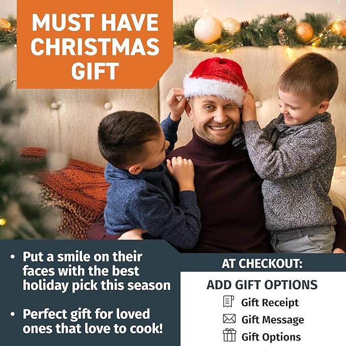 Meat Temperature Chart Magnet - Grilling Accessories - Chicken, Turkey, Beef, Steak, Pork Cooking Temperature Chart BBQ Grill Guide Meat Doneness Chart - Internal Meat Temps - Grilling Gifts for Men