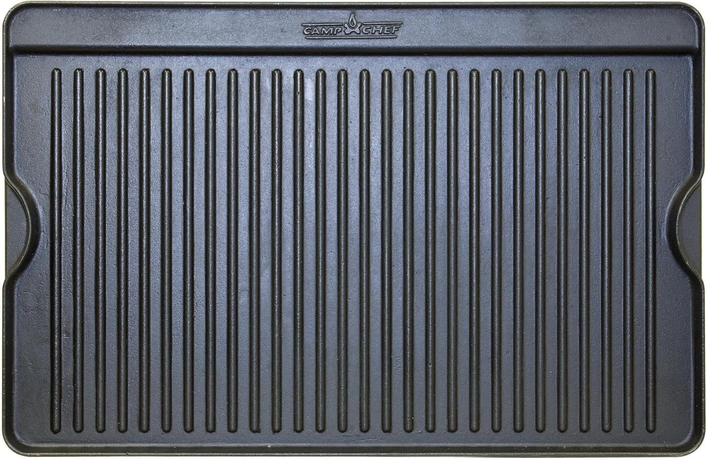Camp Chef Reversible Griddle - Cast Iron Griddle for Outdoor Cooking & Camping Gear - 16" x 24"