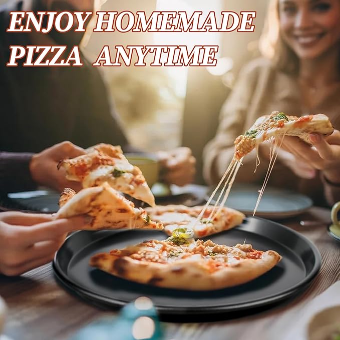 Pizza Pan for Oven, 11” Pizza Pan Compatible with Breville Mini Smart Oven BOV450XL,BOV650XL BOV800XL,Non-Stick Pizzas Tray for Breville Toaster Ovens Accessories, Replacement for Breville Pizzas Pans