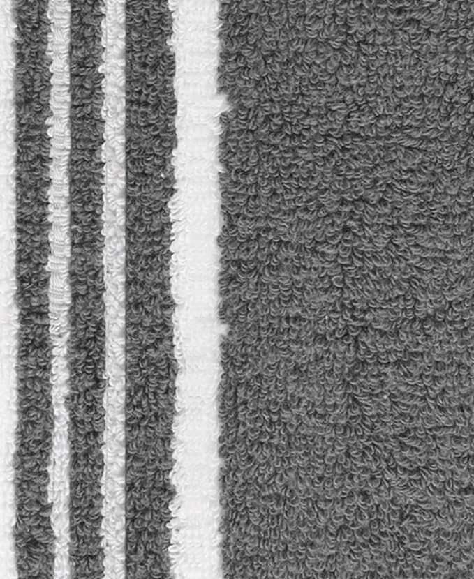 All-Clad Dual-Purpose Kitchen Towels: Highly Absorbent - 100% Cotton, 17"x30" Dish Towels for Cleaning & Drying Dishes & Glassware, 3-Pack, Pewter