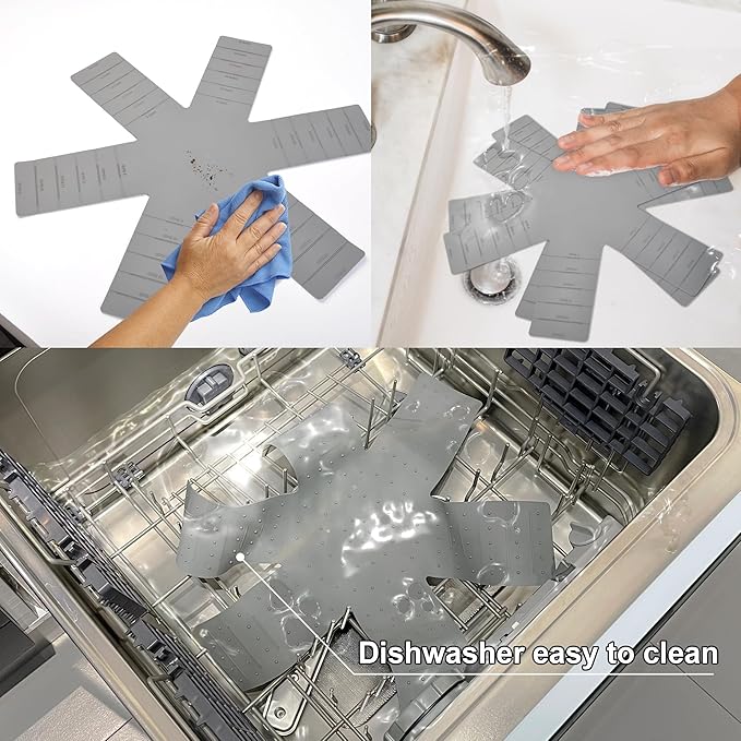 Pot and Pan Protectors for Stacking, Pot Pan Separators Cookware Protector 3 Pack, Dividers Anti-Slip Foldable for Multiple Sizes Pots and Pans Avoid to Scratching or Marring