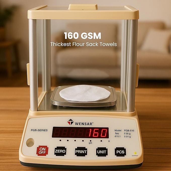 Flour Sack Towels | Tea Towel for Crafts| Kitchen Dish Cotton Blank Towel for Embroidery| Baking Bread Proofing Linen Cover| Thick Absorbent Quick Dry| 50 Pack 28"x28" White