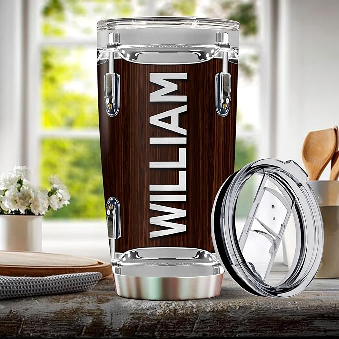 Personalized Drummer Gifts for Men Gift for Drummers Drum Players 20oz Travel Cup Coffee Mug Stainless Steel Insulated Tumbler with Lid Gift for Music Lovers