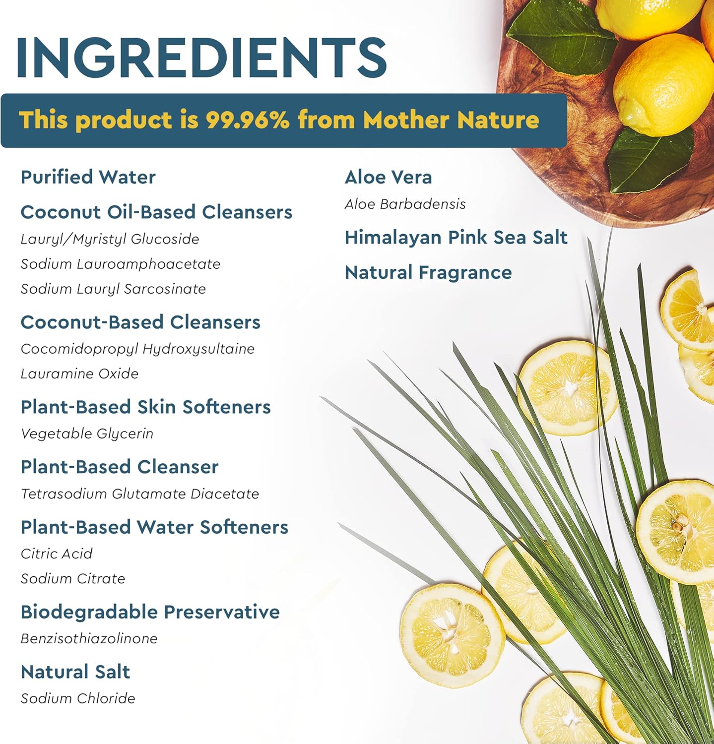 Puracy Natural Dish Soap Packs - Skin-Softening Plant-Based Dishwashing Soap, Non-Toxic Dish Soap, Organic Liquid Dishwashing Detergent Soap (Organic Lemongrass, 16 fl oz, 3 Pack)