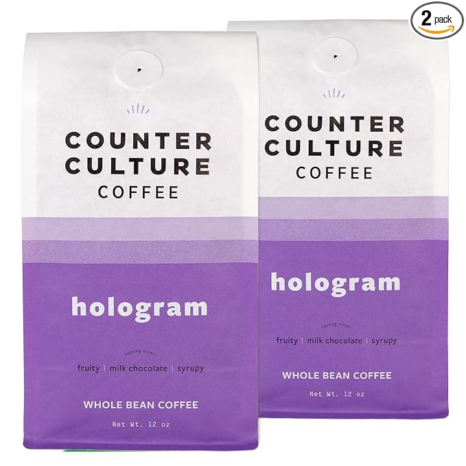 Counter Culture Coffee - Whole Bean Coffee - Freshly Roasted Coffee Beans - Premium Coffee - Multiple Flavors - One 12 Ounce Bag of Each (Hologram)