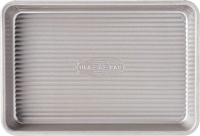 USA Pan Bakeware Mini Sheet Pan, Warp Resistant Nonstick Baking Pan, Aluminized Steel