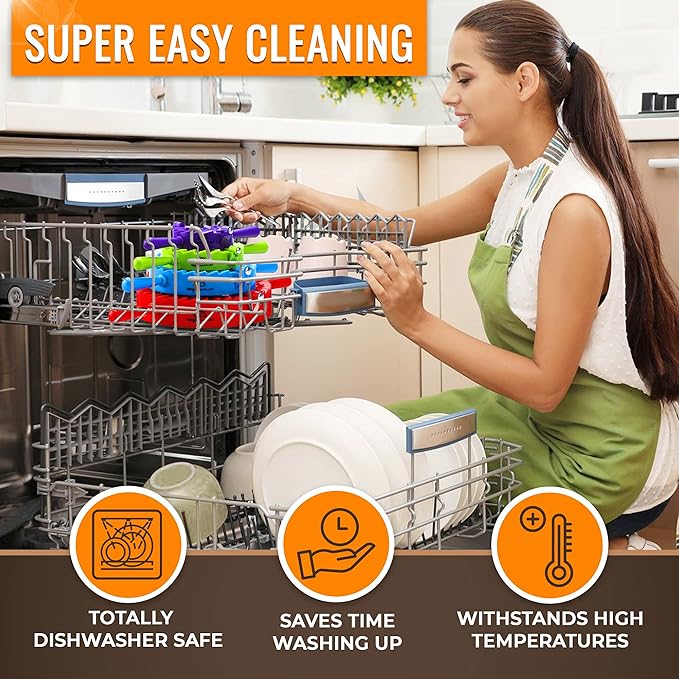 Magic Dumpling Maker Kit, Set of 4 - Mold Ravioli, Empanadas, Momos, Gyozas, Pot Stickers, Jamaican Beef Patties, Pierogi and Calzones - Wonton Dough Press and Pasta Making Tools