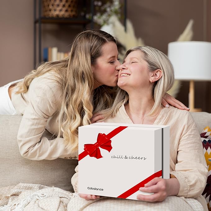 Cobalance Wine Chiller,Electric Wine Cooler Bucket for 750ml Vino or Some Champagne,Single Bottle Chiller for Poolside Party,Gift Set for Vino Lover