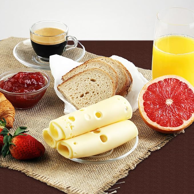 homing Rectangle Vinyl Tablecloth, Waterproof Spillproof Plastic Flannel Backed Table Cloth, Wipe Clean Table Cover for Autumn, Thanksgiving, Harvest Parties (Coffee, 54" x 78")