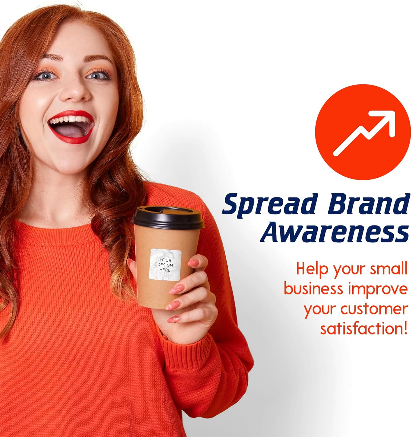 100 Custom Vinyl Stickers - Upload Your own Image, Text, Design, Logo - Personalized Logo Labels for Handmade, Packaging, Bottle, Jars, Candle, Brand Stickers (Silver Marble, 1.5x1.5 Square)