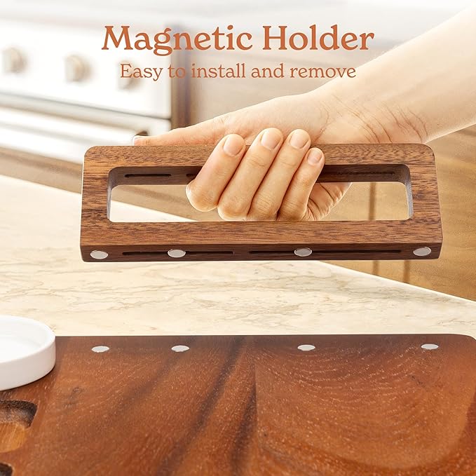 SMIRLY Charcuterie Boards Set, Large Cheese Board Set, Natural Walnut Wood Charcuterie Tray with Accessories - Housewarming Gifts New Home, Wedding & Bridal Shower Gifts for Women, Couples