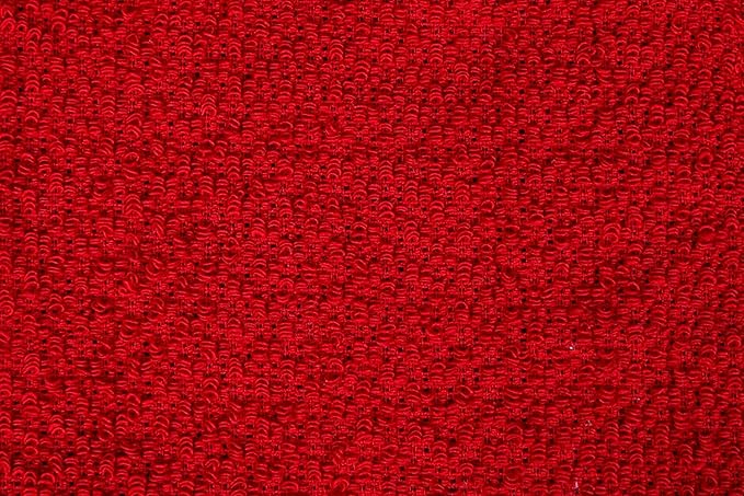 AMOUR INFINI Cotton Kitchen Dish Cloths Set of 8 – Highly Absorbent, Super Soft Premium Terry Cleaning Cloth (12"x12" Inch) Premium Dishcloths for Washing Dishes (Red)