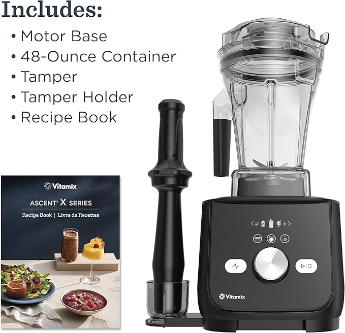 Vitamix Ascent X5 Blender, Professional-Grade, 10 Preset Blending Programs, 48-ounce Container, Self-Cleaning, Graphite
