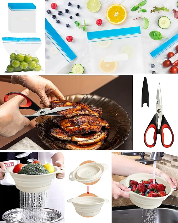 27Pcs Ceramic Cookware Set with Removable Handles – Induction/Oven Safe Pots and Pans Set Nonstick, Eco-Friendly Kitchen Essentials for Healthy Cooking, Blue