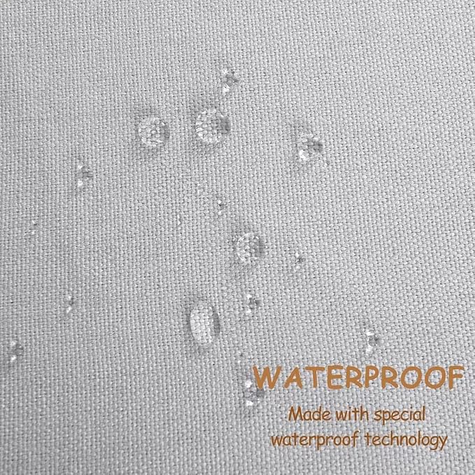 Table Cloth Rectangle Table Cover 55x95 Inches Faux Linen Wrinkle Free and Waterproof Beige Gray Rectangle Tablecloth for Kitchen Dining Party Buffet Wedding