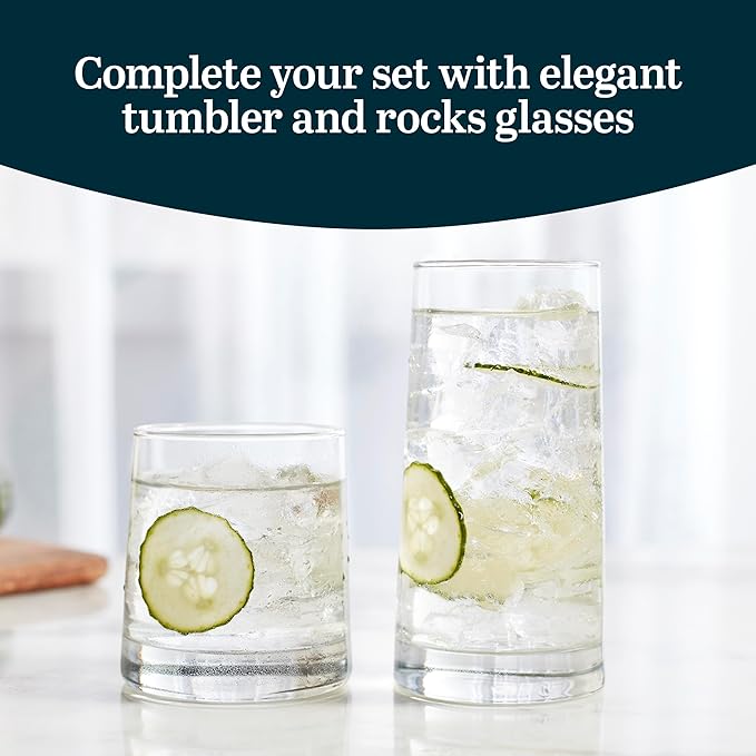 Libbey Cabos 16-Piece Tumbler and Rocks Glass Set