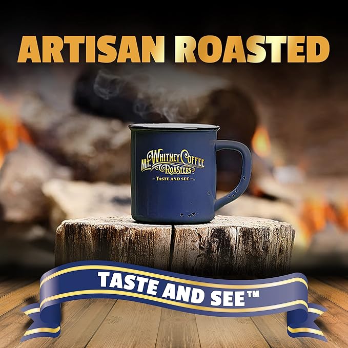 Mt. Whitney Organic French Roast, Dark Roast, Low Acid Coffee (Ground, 12 Oz)