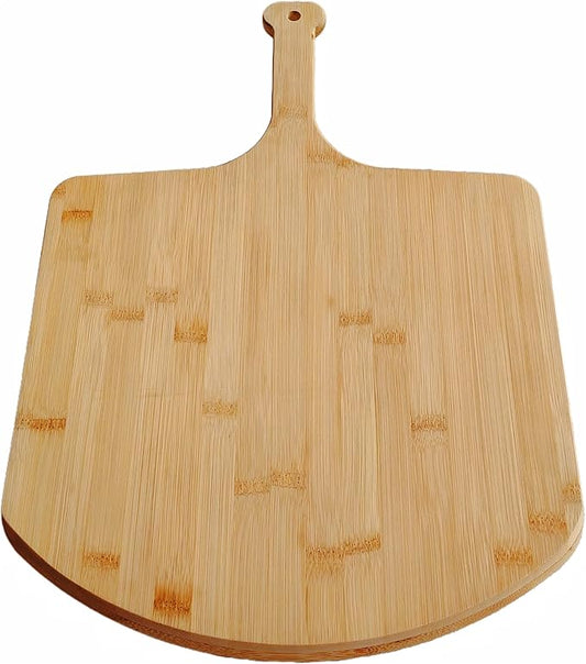 Pizza Board Pizza Peel Bamboo Pizza Cutting Board Wood Pizza Serving Board For Kitchen Charcuterie Board 16”