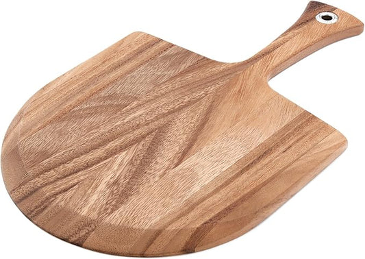 Ironwood Lucca Mini Pizza Peel, One Size, Acacia Wood