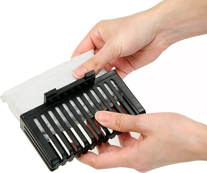 SensorCan Official AbsorbX Trash Can Deodorizer 3-Pack, All Natural Activated Charcoal Odor Absorber Stops Garbage Smells, Air Filter Freshener for 8 Gal and Larger Waste Bins with Compartment